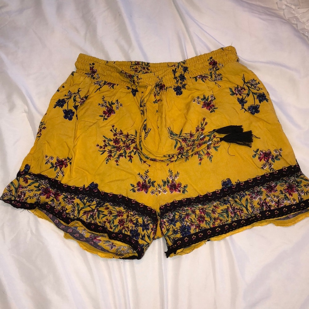 Francesca’s patterned shorts